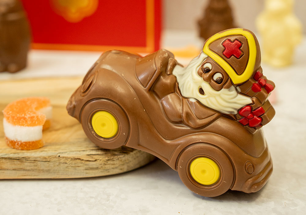 Callebaut Chocolade - Sint in Auto