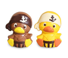 Callebaut chocolade - Vrolijk eendje - Piraat