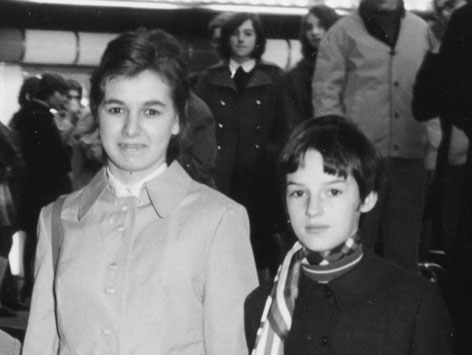 Mia en Chris vond je achter de toonbank